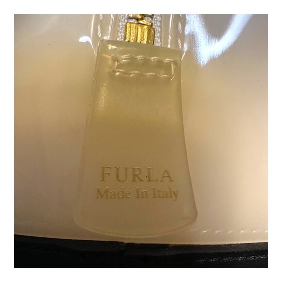 Furla White PVC and Leather Candy Boston Bag - Picture 5 of 6